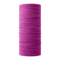 Czapki i chusty sportowe damskie - Chusta wielofunkcyjna z elementami odblaskowymi Buff Dryflx Pink Flour - miniaturka - grafika 1