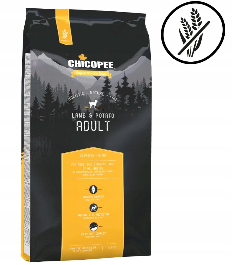 Chicopee holistic adult lamb & potato (jagnięcina) 12 kg