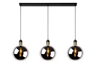 Lucide JULIUS Przydymiony szer. 105cm. 3xE27 Lampa wisząca 34438/03/65 34438/03/65 - Lampy sufitowe - miniaturka - grafika 1