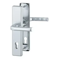 Klamki - Klamka-klamka London długi szyld kolor srebrny - miniaturka - grafika 1