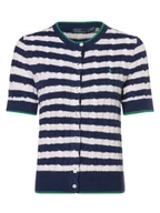 Swetry damskie - Polo Ralph Lauren Kardigan damski Kobiety Bawełna niebieski|biały w paski, M - miniaturka - grafika 1