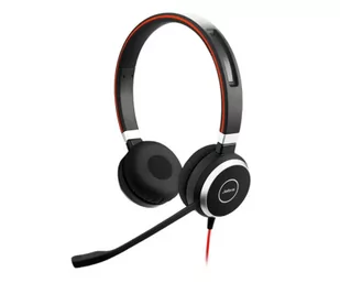Jabra Evolve 40 Duo MS czarne - Słuchawki - miniaturka - grafika 1