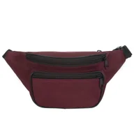 Nerki - Nerka Saszetka Na Biodro Nieprzemakalna Bordowa - miniaturka - grafika 1