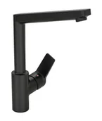 Baterie kuchenne - Hansa Twist - Bateria zlewozmywakowa, Matte Black 0920220333 - miniaturka - grafika 1