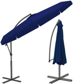 Parasole ogrodowe - Parasol z wysięgnikiem Funfit Garden błękity i granat 350 x 250 cm - miniaturka - grafika 1