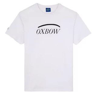 Koszulki męskie - OXBOW T-shirt męski, biały, 3XL - grafika 1