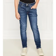 Spodnie i spodenki dla chłopców - CALVIN KLEIN JEANS Jeansy | Skinny fit - miniaturka - grafika 1