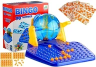 Gry planszowe - Gra Bingo Lotto MASZYNA LOSUJĄCA Edukacyjna LEAN Toys - miniaturka - grafika 1