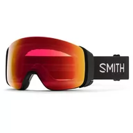 Gogle narciarskie - Smith 4D Mag Black ChromaPop Photochromic Red Mirror + ChromaPop Storm Rose Flash 2023 - miniaturka - grafika 1