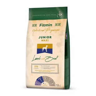 FITMIN Maxi Junior Lamb&Beef 12kg - Sucha karma dla psów - miniaturka - grafika 1