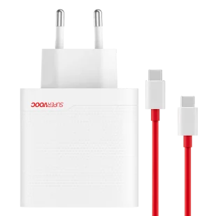Ładowarka OnePlus SuperVOOC 120W USB-C + USB z Kablem Biała - Ładowarki do telefonów - miniaturka - grafika 1