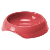 Miski dla kotów - Miska plastikowa gusto 0,2 l 15x15x4 cm koral MODERNA - miniaturka - grafika 1