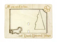 Ramki na zdjęcia - Dandie Dinmont terrier ramka na zdjęcie z psem - miniaturka - grafika 1