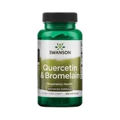 Układ pokarmowy - Kwercetyna z Bromelina 100 kaps. ( Swanson ) - miniaturka - grafika 1