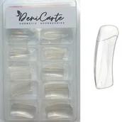 Sztuczne paznokcie i akcesoria - Deni Carte, Tipsy Długie Bezbarwne, 100szt. - miniaturka - grafika 1