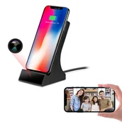 Ładowarki do telefonów - KAMERA WIFI ŁADOWARKA INDUKCYJNA MK201 - miniaturka - grafika 1