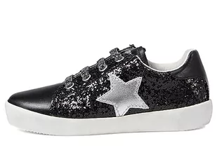 Naturino Annie Zip, Buty dziecięce, Black-Silver, 32 EU, Czarny srebrny - Buty dla dziewczynek - miniaturka - grafika 1