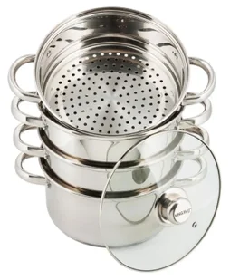 Komplet garnków na parę 5 elementów 24cm L9-C34 - Garnki Komplet garnków na parę 5 elementów 24cm L9-C34 - Garnki - miniaturka - grafika 1