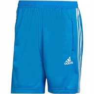 Spodenki męskie - Spodenki męskie adidas Primeblue Designed To Move Sport 3-Stripes Shorts HF - miniaturka - grafika 1