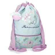 Plecaki worki - Enso Merci Amour Plecak Worek Zielony 35x46 cm Poliester, Niebieski, Talla única, worek na plecak - miniaturka - grafika 1