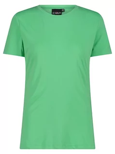 Koszulki sportowe damskie - CMP Koszulka funkcyjna w kolorze zielonym - grafika 1
