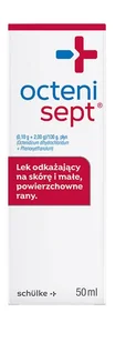 Octenisept krem 50 ml - Apteczki i materiały opatrunkowe Octenisept krem 50 ml - Apteczki i materiały opatrunkowe - miniaturka - grafika 1