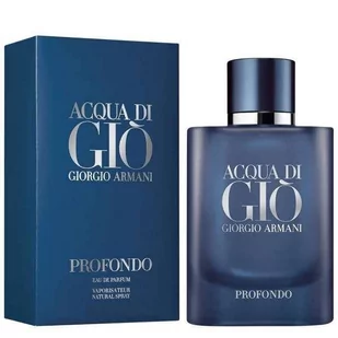Giorgio Armani GIORGIO ACQUA DI GIO PROFONDO woda perfumowana 125ml - Wody i perfumy męskie - miniaturka - grafika 2