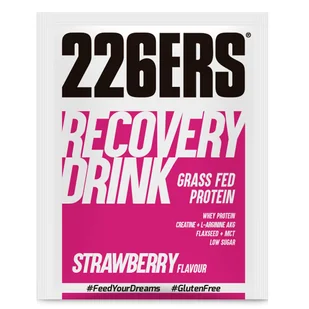 226Ers Recovery Drink, saszetka, strawberry, 50 g - Produkty specjalne dla sportowców - miniaturka - grafika 1