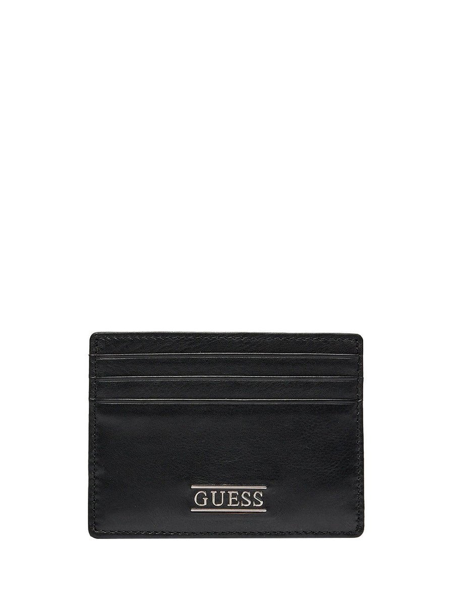 Portacarte Uomo guess smnebrlea25-bla Nero