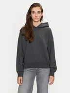 Bluzy damskie - Marc O'Polo Bluza 408 4073 54165 Szary Regular Fit - miniaturka - grafika 1