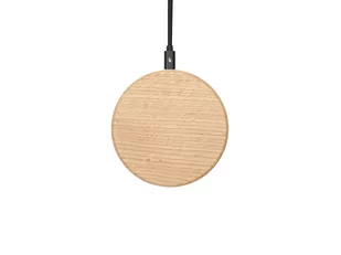 Oakywood - Drewniana Ładowarka Indukcyjna Qi, Dąb - Ładowarki do telefonów - miniaturka - grafika 1