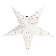 Ozdoby bożonarodzeniowe - DUŻA GWIAZDA SKŁADANA 60cm ŚWIĄTECZNA WITRAŻ PAPIEROWA GWIAZDKA BOŻONARODZE - miniaturka - grafika 1