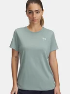 Koszulki i topy damskie - Under Armour Koszulka w kolorze turkusowym - miniaturka - grafika 1