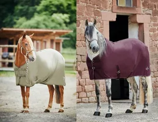 Horze Derka polarowa MONSTER - Derki dla konia - miniaturka - grafika 1