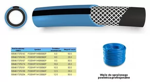 POLIX Wążdo sprężonego powietrza POLIX,  8 mm x 2 5m - Akcesoria pneumatyczne - miniaturka - grafika 1