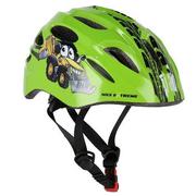 Kaski rowerowe - Nils EXTREME MTW01 LED ZIELONY ROZM. S (48-52 cm) KASK EXTREME 16-70-082 - miniaturka - grafika 1