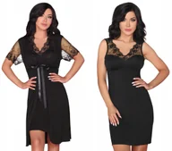 Komplety bielizny - Szlafrok damski + koszula nocna Livia Corsetti Zorda S/M - miniaturka - grafika 1