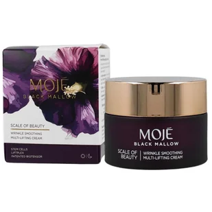 MOJÉ MY BLACK MALLOW Scale of Beauty Wrinkle Smoothing Multi-Lifting Cream 50 ml - przeciwzmarszkowy krem do twarzy - Kremy do twarzy - miniaturka - grafika 1