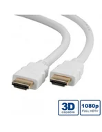 Kable - ROLINE Kabel HDMI HighSpeed + Ethernet, M/M, biały, 7.5m - miniaturka - grafika 1