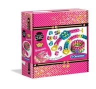 Zabawki kreatywne - Clementoni Crazy chic WOW bransoletki 78768 - miniaturka - grafika 1