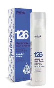 Purles 126 HyalurOxy Rich Cream Bogaty Krem HyalurOxy 50 ml 126 - Kremy do twarzy Purles 126 HyalurOxy Rich Cream Bogaty Krem HyalurOxy 50 ml 126 - Kremy do twarzy - miniaturka - grafika 1