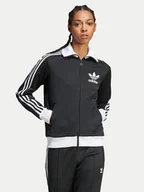 Bluzy damskie - adidas Bluza Beckenbauer IW3174 Czarny Regular Fit - miniaturka - grafika 1
