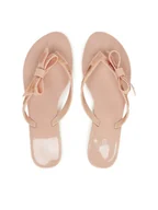 Klapki i japonki damskie - Melissa Japonki Melissa Harmonic M Lover Ad 35797 Różowy - miniaturka - grafika 1