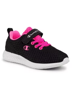 Buty dla dziewczynek - Champion Sneakersy Sprint G Ps S31884-S20-KK001 Czarny - grafika 1