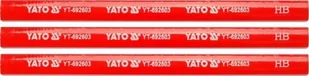 Yato Ołówki Stolarskie Hb 3Szt. - Pozostałe wyposażenie warsztatu - miniaturka - grafika 1