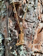 Naszyjniki - Naszyjnik but kowbojski - miniaturka - grafika 1