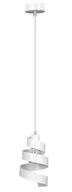 Lampy sufitowe - Emibig Saga lampa wisząca 1-punktowa biała 351/1 351/1 - miniaturka - grafika 1