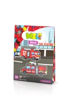 Klocki - Klocki Meli Minis Fire 2In1 Thematic Wafle Puzzle Mozaika 500 El. - miniaturka - grafika 1