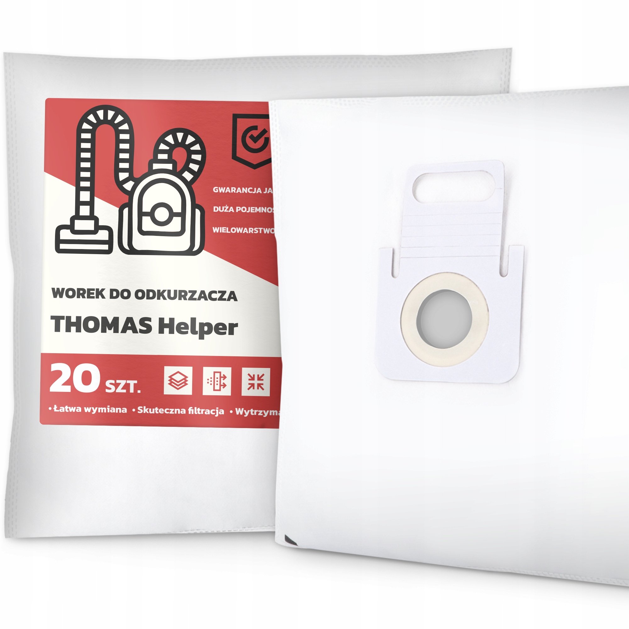 20x Worek do Odkurzacza Thomas Helper Syntetyczny Torba Worki Filtracyjn G9