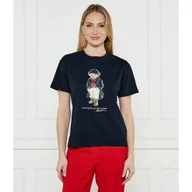 Koszulki i topy damskie - POLO RALPH LAUREN T-shirt Regular Fit - miniaturka - grafika 1